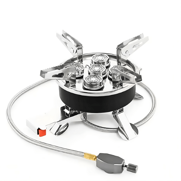 Flamme Évasion™ – Réchaud à gaz 5 brûleurs / 8800W