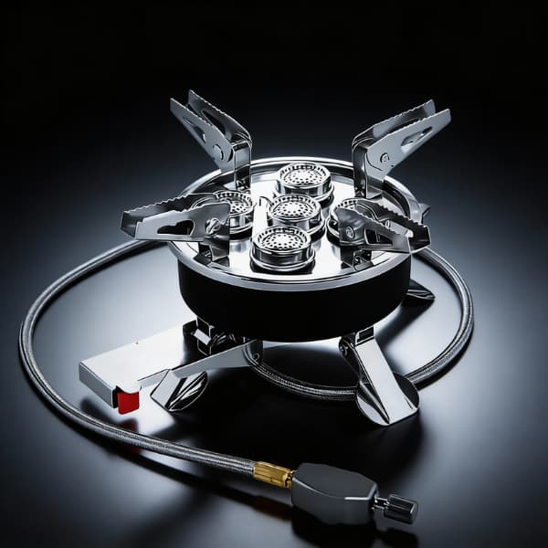 Flamme Évasion™ – Réchaud à gaz 5 brûleurs / 8800W