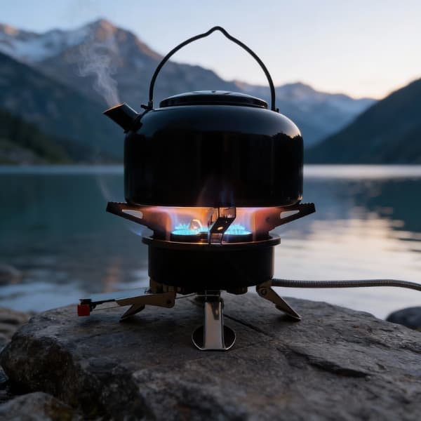 Flamme Évasion™ – Réchaud à gaz 5 brûleurs / 8800W